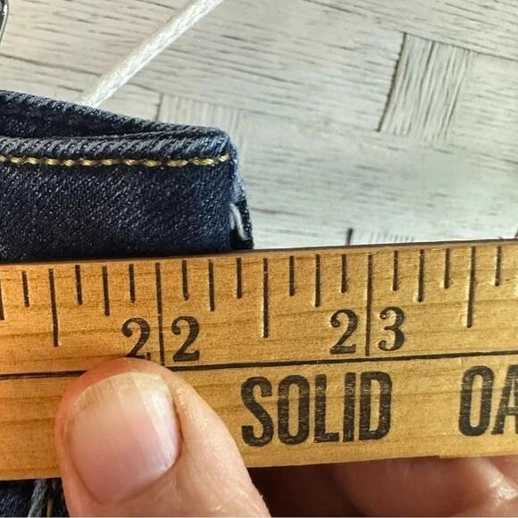 Seven7 womens denim blue jeans ankle stretch casual streetwear pockets plus size - Picture 6 of 9